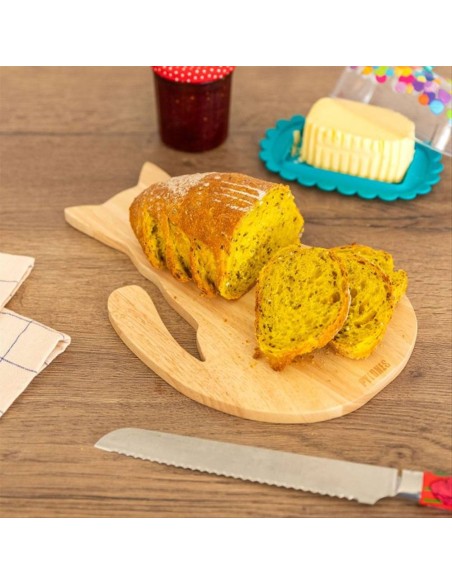 Tagliere in Legno Cut Cat GATTO 🐾 – Design Funzionale e Originale