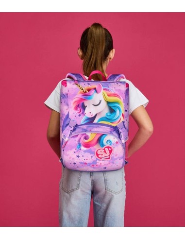 Zaino SJ Gang Fable Journey 🦄 Estensibile con Ali Glitter | Diamante 