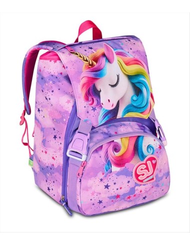 Zaino SJ Gang Fable Journey 🦄 Estensibile con Ali Glitter | Diamante 