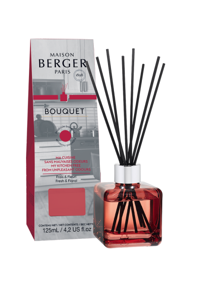Antiodore CUCINA - Diffusore a bastoncini 100ml BOUQUET Maison Berger 