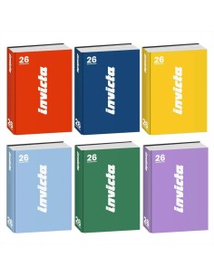 Diario STD 16M 2025 2026 Invicta Color – 6 Colori | Seven