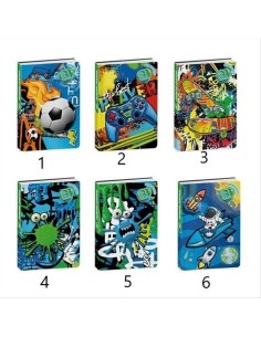 Diario 10 Mesi SJ Gang Boy 📓🚀 | 6 Modelli – Seven 2025 2026