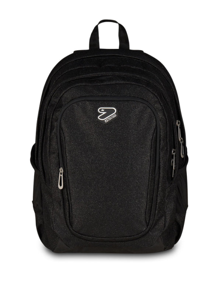 Zaino Seven Shiny Tech – Nero o Lilla | Glamour e Comodo con Scomparto