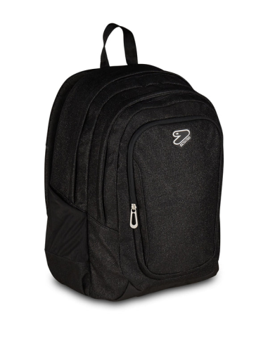 Zaino Seven Shiny Tech – Nero o Lilla | Glamour e Comodo con Scomparto