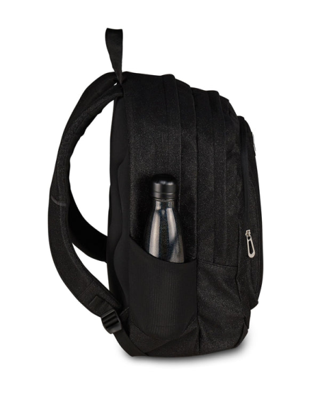 Zaino Seven Shiny Tech – Nero o Lilla | Glamour e Comodo con Scomparto