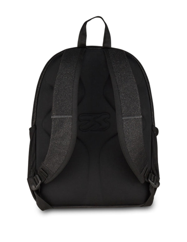 Zaino Seven Shiny Tech – Nero o Lilla | Glamour e Comodo con Scomparto