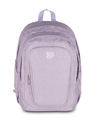 Zaino Seven Shiny Tech – Nero o Lilla | Glamour e Comodo con Scomparto