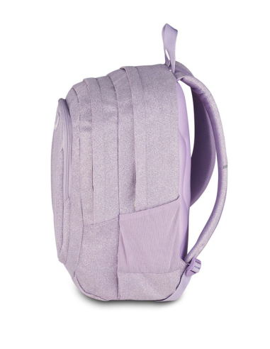 Zaino Seven Shiny Tech – Nero o Lilla | Glamour e Comodo con Scomparto