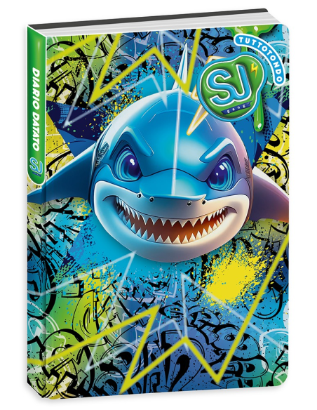 Diario 10 Mesi ANIMALI Boy SJ Gang 🐯📘 | 6 Modelli Super Divertenti –