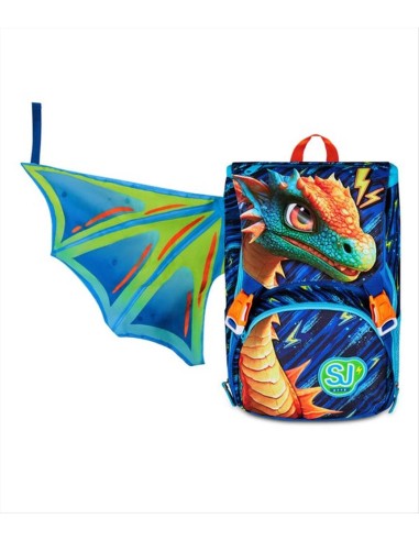 Zaino Big SJ Gang Dragon Glide 🐉 Estensibile | Diamante Rosa