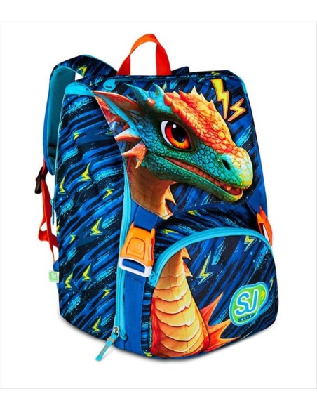 Zaino Big SJ Gang Dragon Glide 🐉 Estensibile | Diamante Rosa