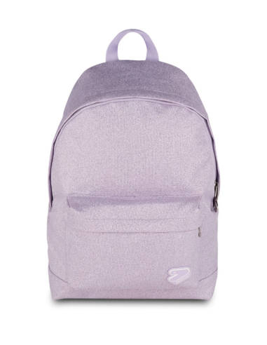 Zaino Americano Shiny Tech Seven – Nero o Lilla | Glamour, leggero e c