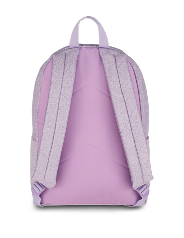 Zaino Americano Shiny Tech Seven – Nero o Lilla | Glamour, leggero e c