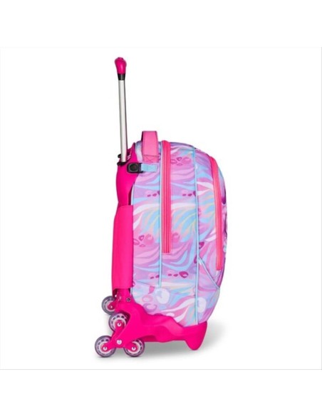 Zaino Trolley SJ Gang 3 Ruote Plushy Rabbit con Orecchie in Peluche – 