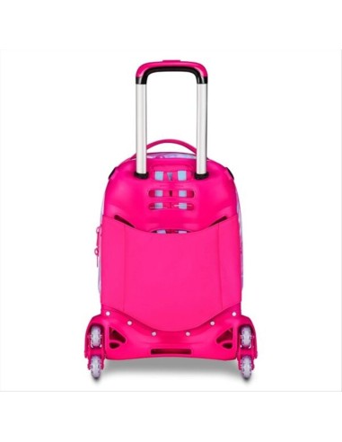 Zaino Trolley SJ Gang 3 Ruote Plushy Rabbit con Orecchie in Peluche – 