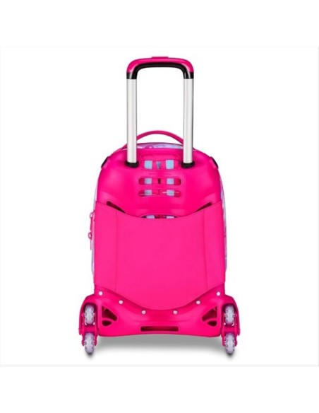 Zaino Trolley SJ Gang 3 Ruote Plushy Rabbit con Orecchie in Peluche – 