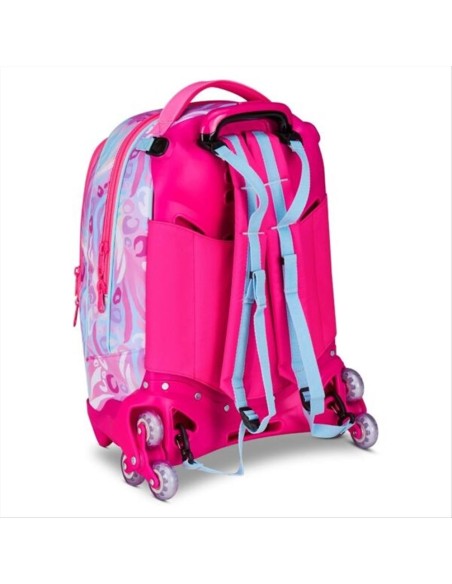 Zaino Trolley SJ Gang 3 Ruote Plushy Rabbit con Orecchie in Peluche – 