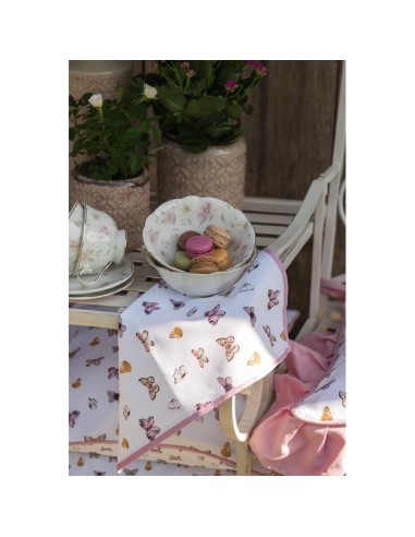 Tovaglia Farfalle in cotone 130x180 rettangolare