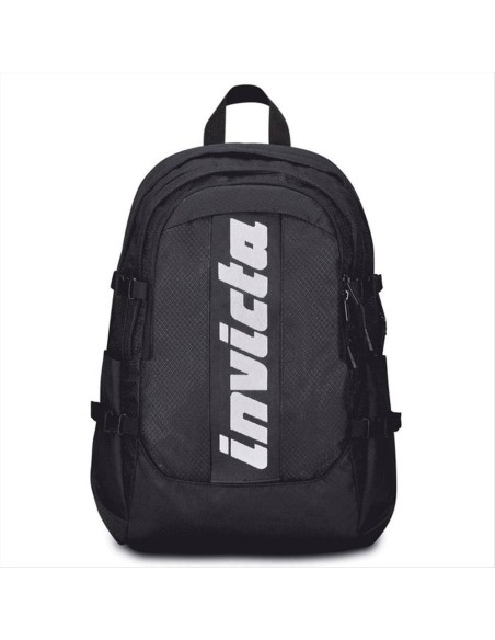 INVICTA Zaino Invicta Act Plus Jet Black ✨ Fibra Ottica | Diamante Ros