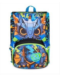 Zaino Big SJ Gang LED Look ⚡ Estensibile E Luminoso | Diamante Rosa