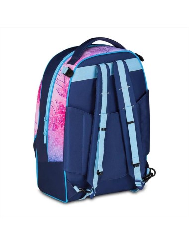 Zaino Trolley Stitch Cute E Fluffy Seven 💙 3 Ruote – 33L | Diamante R