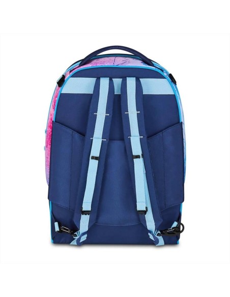 Zaino Trolley Stitch Cute E Fluffy Seven 💙 3 Ruote – 33L | Diamante R