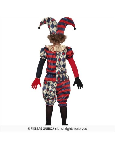 Costume Clown Arlecchino Bambino – Taglie 5-12 Anni