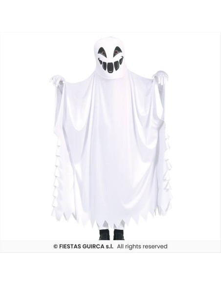 Costume Fantasma Unisex Bambini – Taglie 3-9 Anni