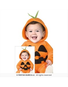 Costume Baby Zucca – Taglie 12-36 Mesi con Tuta