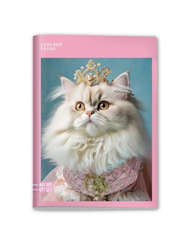 Quaderno A4 Maxi 1R COLOUR CODE ANIMAL SNAPSHOT SJ Gang 📘🐾 | 96 100f