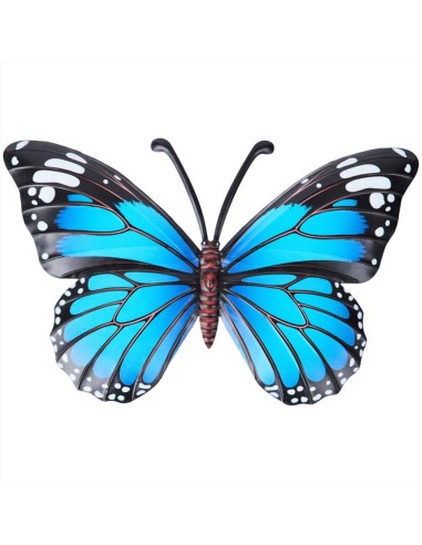 Farfalla in Metallo da Appendere 30 cm – 4 Colori Vivaci