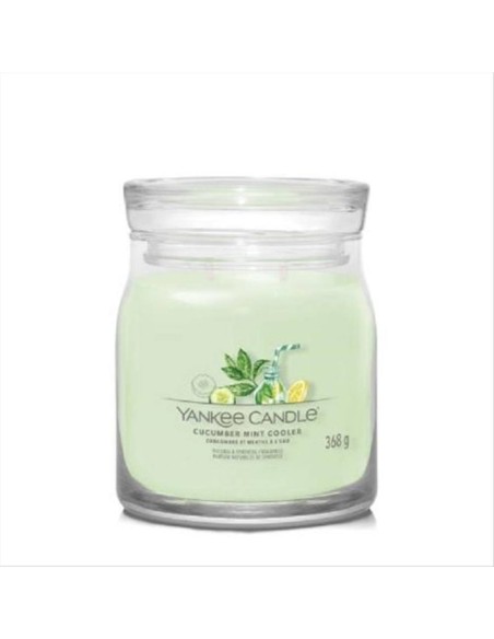 CUCUMBER MINT COOLER Giara media 368gr Yankee Candle Signature