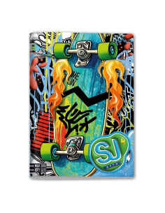 Quaderno A4 Maxi Rigo Q WONDROUS SJ Gang 📘🌟 | 96 100f Colorati e Res 2