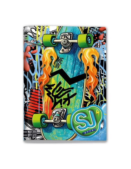 Quaderno A4 Maxi Rigo Q WONDROUS SJ Gang 📘🌟 | 96 100f Colorati e Res