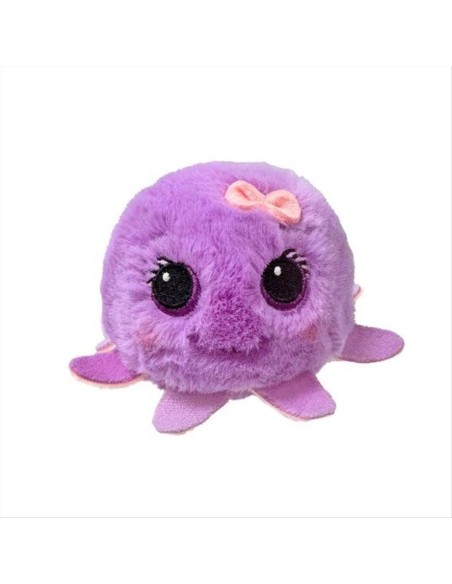 Peluche Ty Beanie Bouncers - Leggy polpetto viola 7,6cm