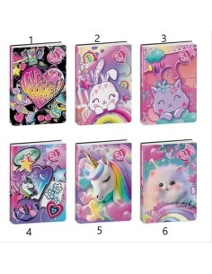 Diario Agenda 10 Mesi Datato SJ Gang GIRL - 6 modelli (1pz) Seven
