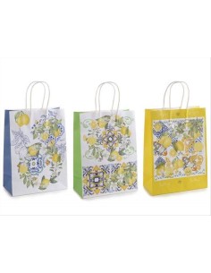 Busta Media Agrumi 18,5x25,5 cm 🍋 | 3 Modelli Fruttati con Manici – 1