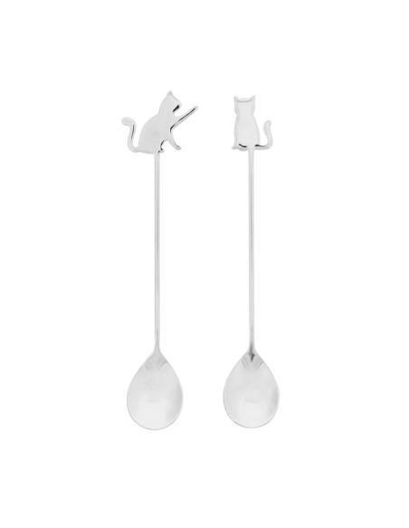 Set di 2 cucchiaini da caffè Catuccino: Delizia il tuo Caffè con Stile