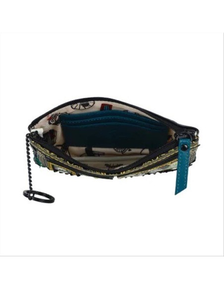 Portafoglio Zipper Between the Covers Bookbinders - Vendula London