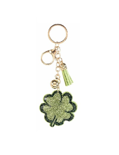 Portachiavi Portafortuna con Strass – Ferro di Cavallo, Quadrifoglio o 2
