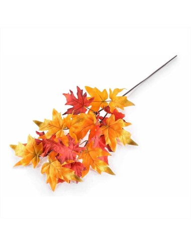Ramo di Foglie d'Acero Autunnali H63 cm 🍁🌿