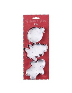 Set Stampini Biscotti 3pz 9cm Natalizi – Collezione La Giostra di Amel