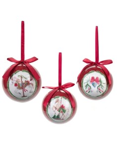 Pallina Vintage Ø7,5cm La Giostra di Amelie – Singola o Set con Box Re