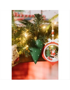 Decorazione Cuore in Metallo H11cm – Nuvole di Stoffa 2