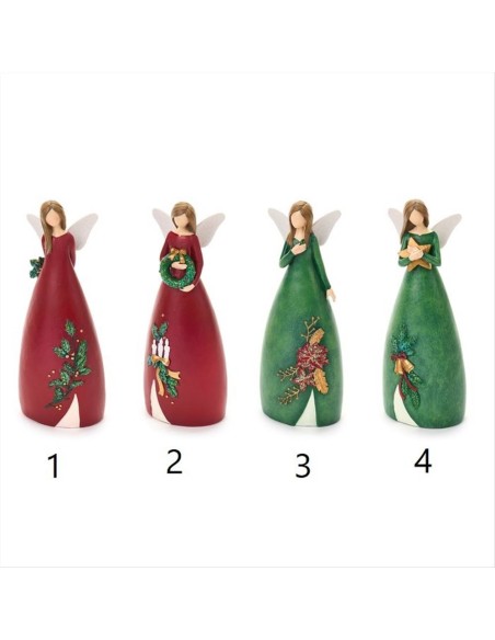 Angelo Natalizio in Resina H20,5cm – 4 Varianti