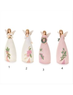 Angelo Natalizio Portafortuna in Resina H20,5cm – 4 Modelli