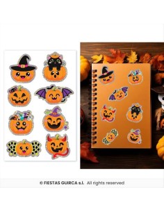 Adesivi di Halloween Olografici - Decorazioni Brillanti e Spettrali 2