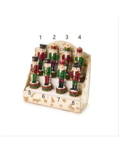 Decorazione Schiaccianoci in Resina H16cm – 8 Modelli