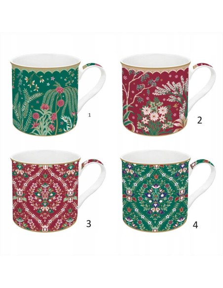 Set 4 tazze con manico 300 ml - Ecletic Chic - Easylife