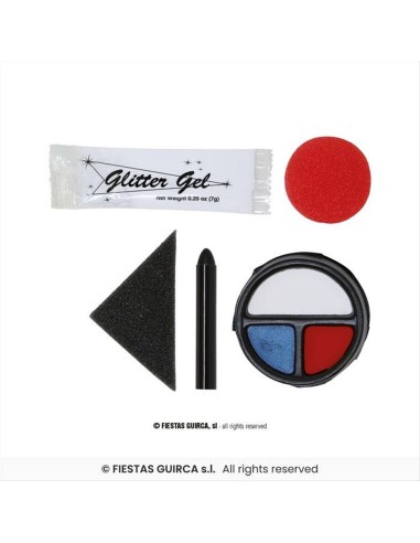 Set Trucco Clown 5pz – Make-up Colorato per Feste e Halloween 🤡🎨